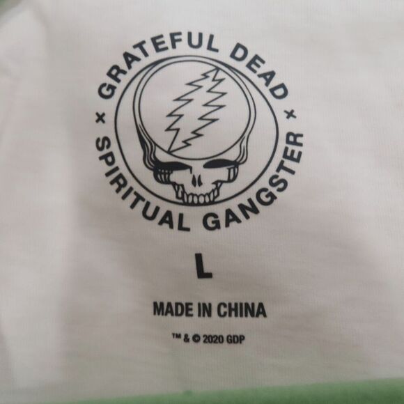 Spiritual Gangster x Grateful Dead Skull Long Sleeve Tee Large - Picture 5 of 9